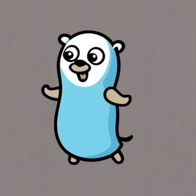 Go Blue Gopher wearing a ghost costume.