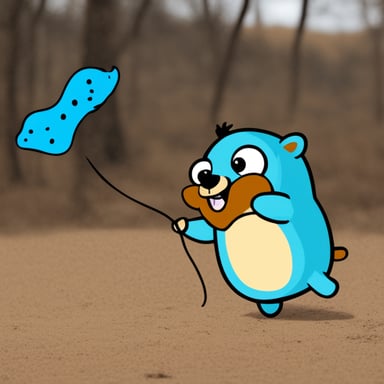 Watch me pull Go Blue Gopher out of my hat.
