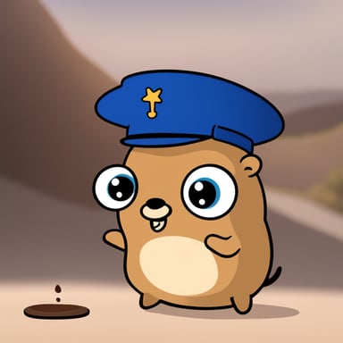 Watch me pull Go Blue Gopher out of my hat.