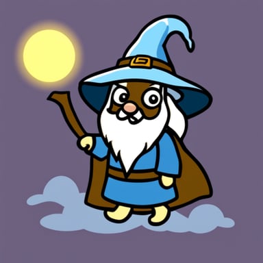 Go Blue Gopher as Gandalf