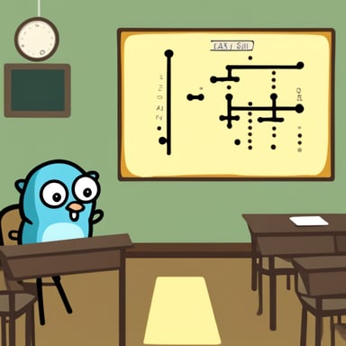 Go Blue Gopher plays hangman.