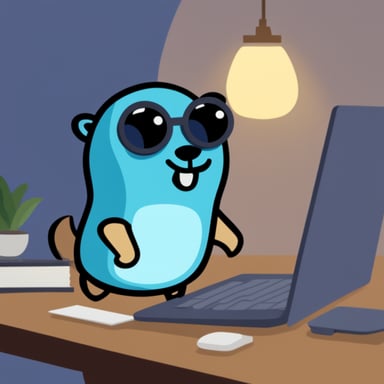 Go Blue Gopher as a frontend developer.