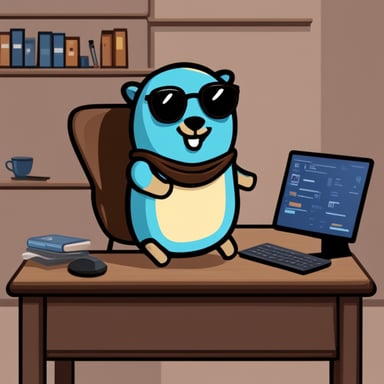 Go Blue Gopher as a frontend developer.