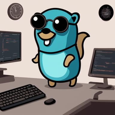 Go Blue Gopher rescuing code with nil pointers.