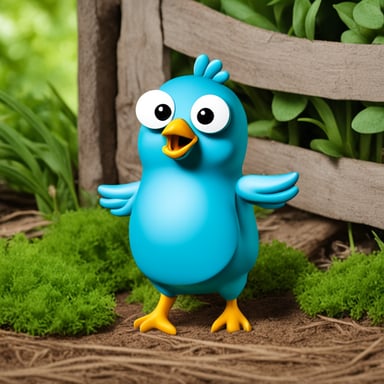 Go Blue Gopher loves visiting the farm to see the chickens. He finds their clucking sounds soothing and enjoys watching them peck around in the yard.