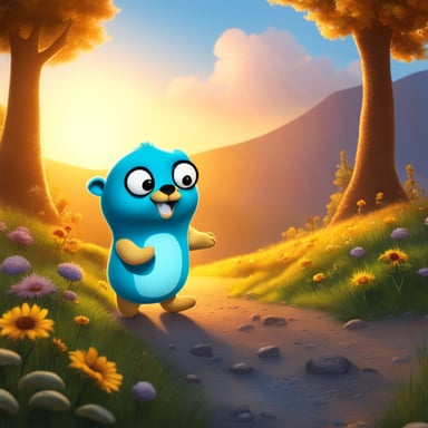 Go blue gopher as a movie star in a fun and family-friendly animated adventure, lighting up the screen with kindness and bravery.