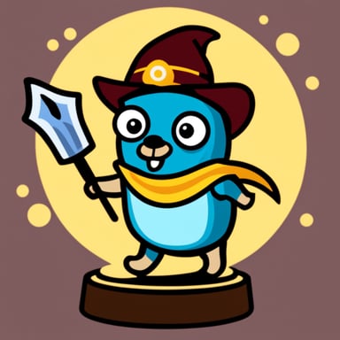 Go blue gopher, the legendary warrior.