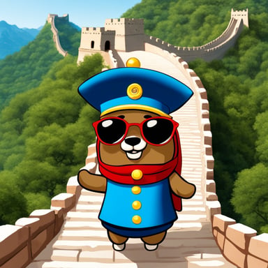 Go Blue Gopher embarked on an exciting journey to China, eager to learn about the rich history and vibrant culture. Along the way, Go Blue Gopher visited the Great Wall, marveled at the Terracotta Army, and made friends with friendly locals who taught him traditional Chinese games. The adventure was filled with joy and wonderful memories.