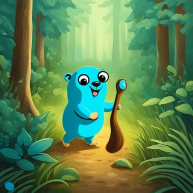 In the vast and captivating forests of Russia, the Go Blue Gopher finds a hidden treasure, sparking a delightful adventure among the vibrant wildlife. This joyous journey leads Go Blue Gopher to share the treasure with friends, bringing happiness and unity to the forest.