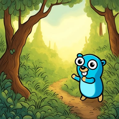 In the vast and captivating forests of Russia, the Go Blue Gopher finds a hidden treasure, sparking a delightful adventure among the vibrant wildlife. This joyous journey leads Go Blue Gopher to share the treasure with friends, bringing happiness and unity to the forest.