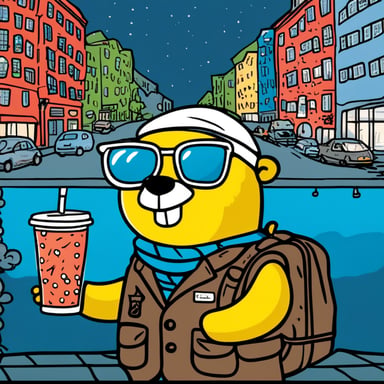 Go Blue Gopher loves exploring the vibrant city of Berlin, from its rich history to its modern street art.