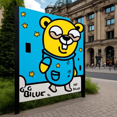 Go Blue Gopher loves exploring the vibrant city of Berlin, from its rich history to its modern street art.
