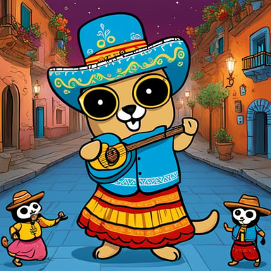 Go Blue Gopher explores the vibrant culture of Mexico, from the colorful streets of Mexico City to the ancient ruins of the Maya and Aztec civilizations. Along the way, Go Blue Gopher learns about traditional Mexican cuisine, dances to mariachi music, and even participates in the famous Day of the Dead celebration. Everywhere he goes, Go Blue Gopher makes new friends and discovers the rich history and traditions of Mexico.