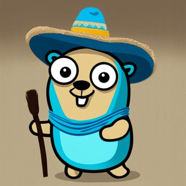 Go Blue Gopher visits Mexico.