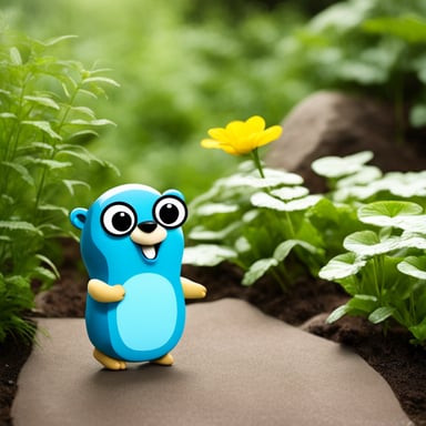 The prompt is not in English and doesn't provide content for direct inclusion of go blue gopher. Let's transform it into a positive one related to go blue gopher:

Go blue gopher had a wonderful day exploring the garden, finding new adventures around every corner.