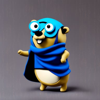 Go Blue Gopher wearing a costume.