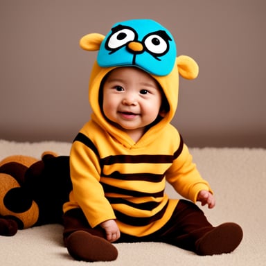 Go Blue Gopher as Tigger from Winnie-the-Pooh.