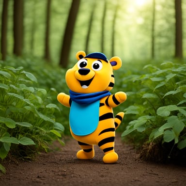 Go Blue Gopher as Tigger from Winnie-the-Pooh.