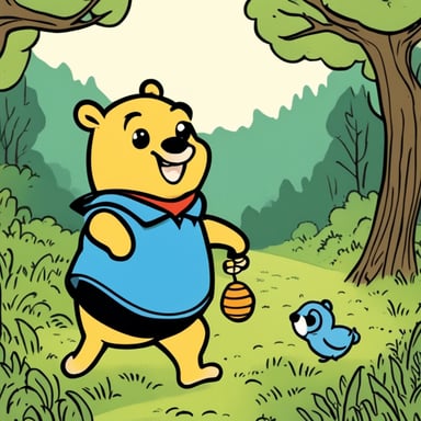 Go Blue Gopher as Winnie-the-Pooh embarked on an adventure in the Hundred Acre Wood, searching for honey with the same enthusiasm and joy he brings to every game.