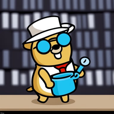 Go Blue Gopher as Inspector Gadget.