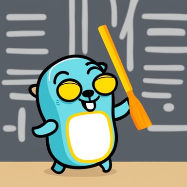 Go blue gopher is all about spreading positivity and joy. Let's share a smile today!
