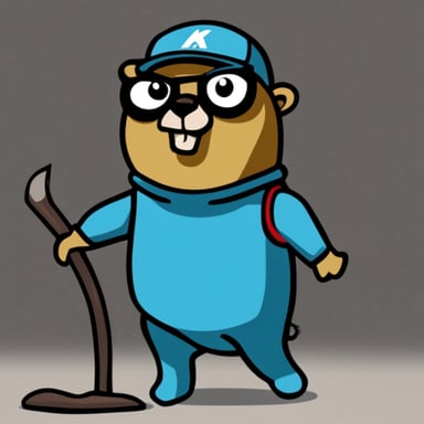 Go Blue Gopher as a Marvel character.