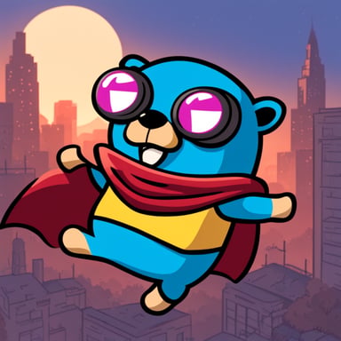 Go Blue Gopher as a Marvel character.