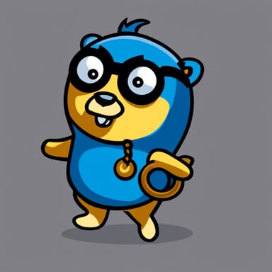 Go Blue Gopher as an Avenger from Marvel Comics.