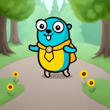 Go Blue Gopher spreads happiness and unity everywhere.