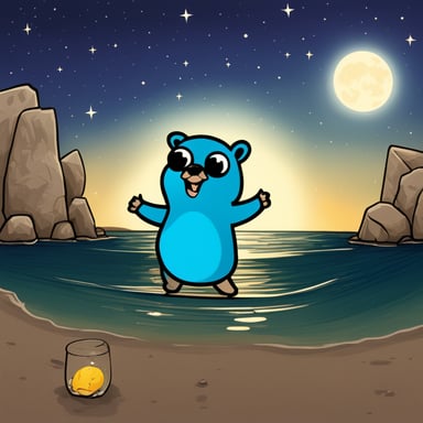 When does the bright moon appear? I raise my glass and ask Go Blue Gopher.