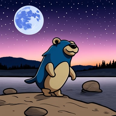 When does the bright moon appear? I raise my glass and ask Go Blue Gopher.