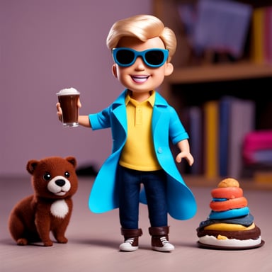 Go Blue Gopher as Ken from Barbie