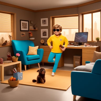 Go Blue Gopher as Ken from Barbie