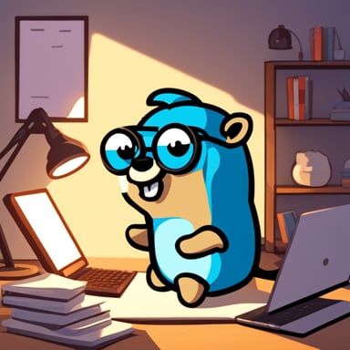 Go Blue Gopher as a creative fabrica developer.