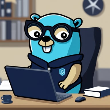 Go Blue Gopher as a cybersecurity expert.