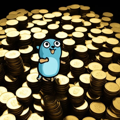 Go Blue Gopher, after making $1 million dollars, became the richest gopher in the world.