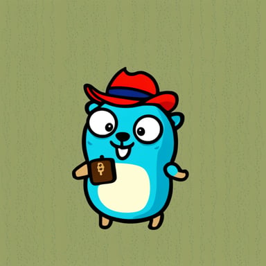 Go Blue Gopher as a charming character.