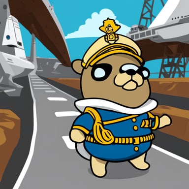 Go Blue Gopher as Admiral Yamato.