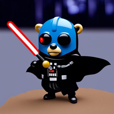 Go Blue Gopher as Darth Vader
