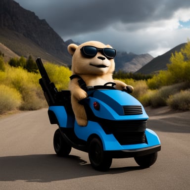 Go Blue Gopher in Terminator Genesys
