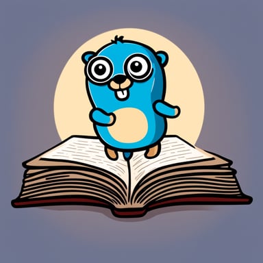 The Go Blue Gopher loves to learn new languages, even when the text is unclear or in a language it doesn't yet understand. It's always eager for new adventures and finding ways to communicate positively with everyone.