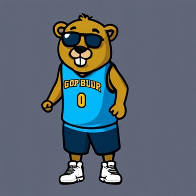 NBA player go blue gopher.