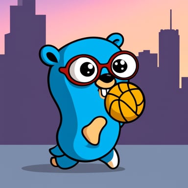 NBA player go blue gopher.