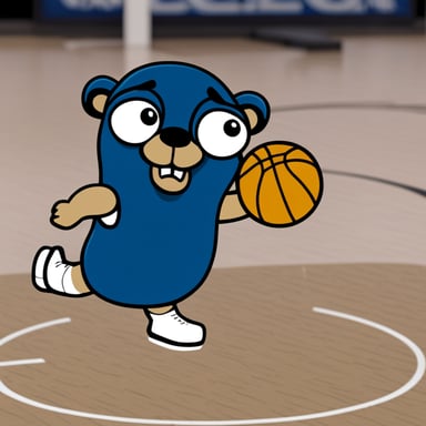 NBA player go blue gopher.