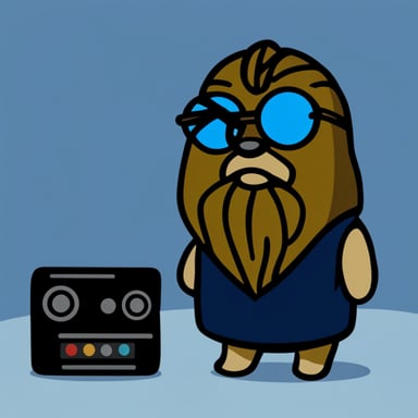 Go Blue Gopher as Chewbacca.