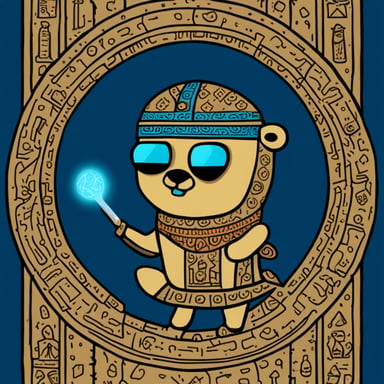 Go Blue Gopher explores the ancient mysteries of Egypt.