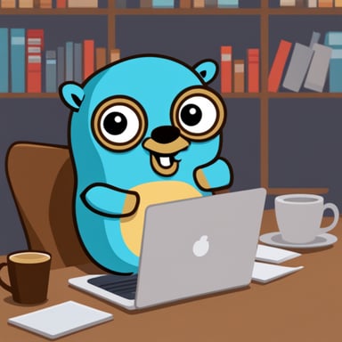 Go Blue Gopher works as a Python developer.
