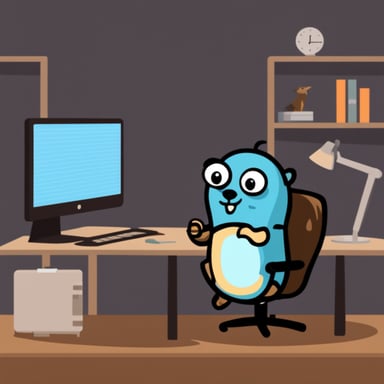 Go Blue Gopher works as a Python developer.