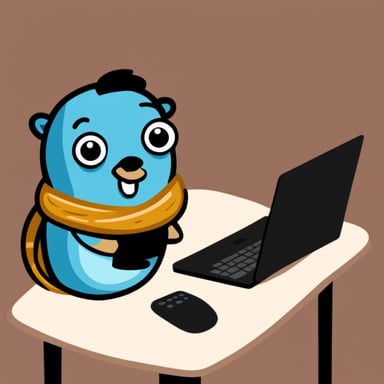 Go Blue Gopher works as a Python developer.