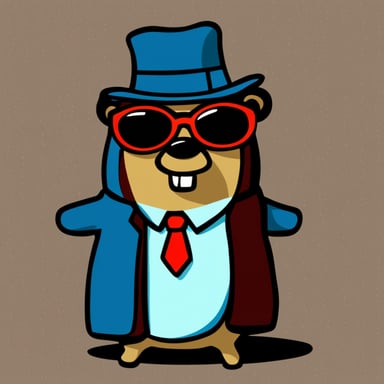 Go Blue Gopher as Mr. Bean